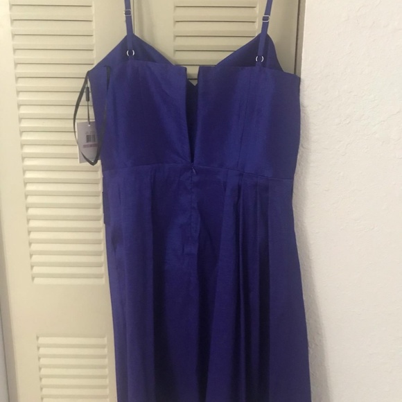Calvin Klein Blue Short Christmas Party Dress NWT Size 6 - Picture 3 of 5